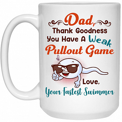 15 oz. White Mug