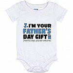 I'm Your Father's Day, White, Baby Onesie - 12 Month