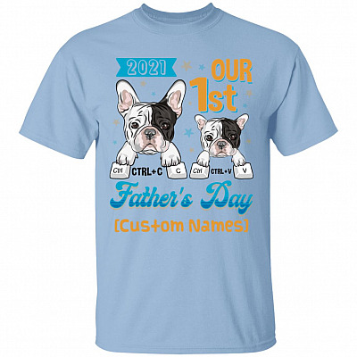 Personalized Tshirt, Light Blue, Unisex T-Shirt