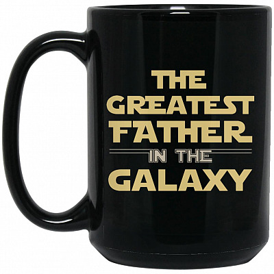 15 oz. Black Mug