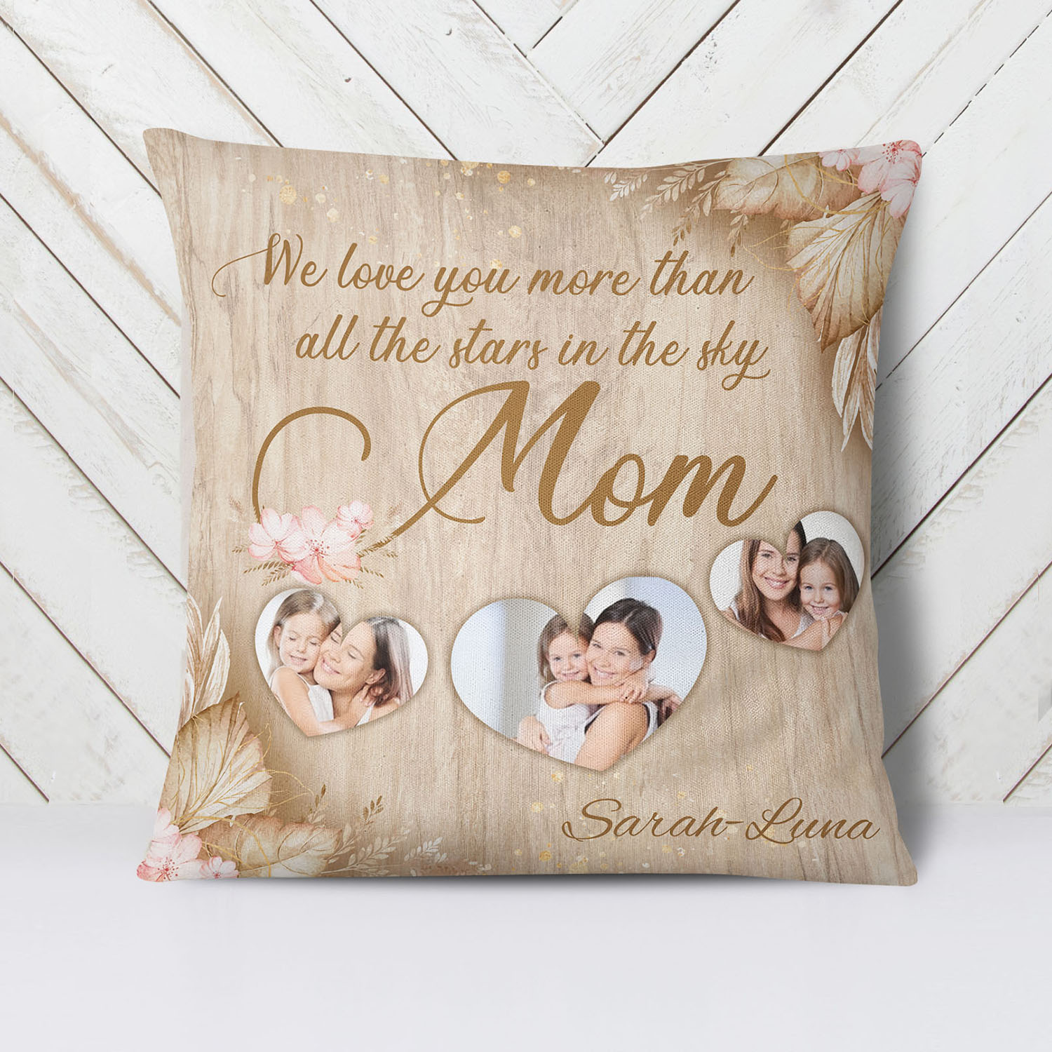 1. Mom Star of Sky pillow-mk1