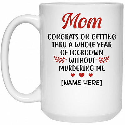 15 oz. White Mug