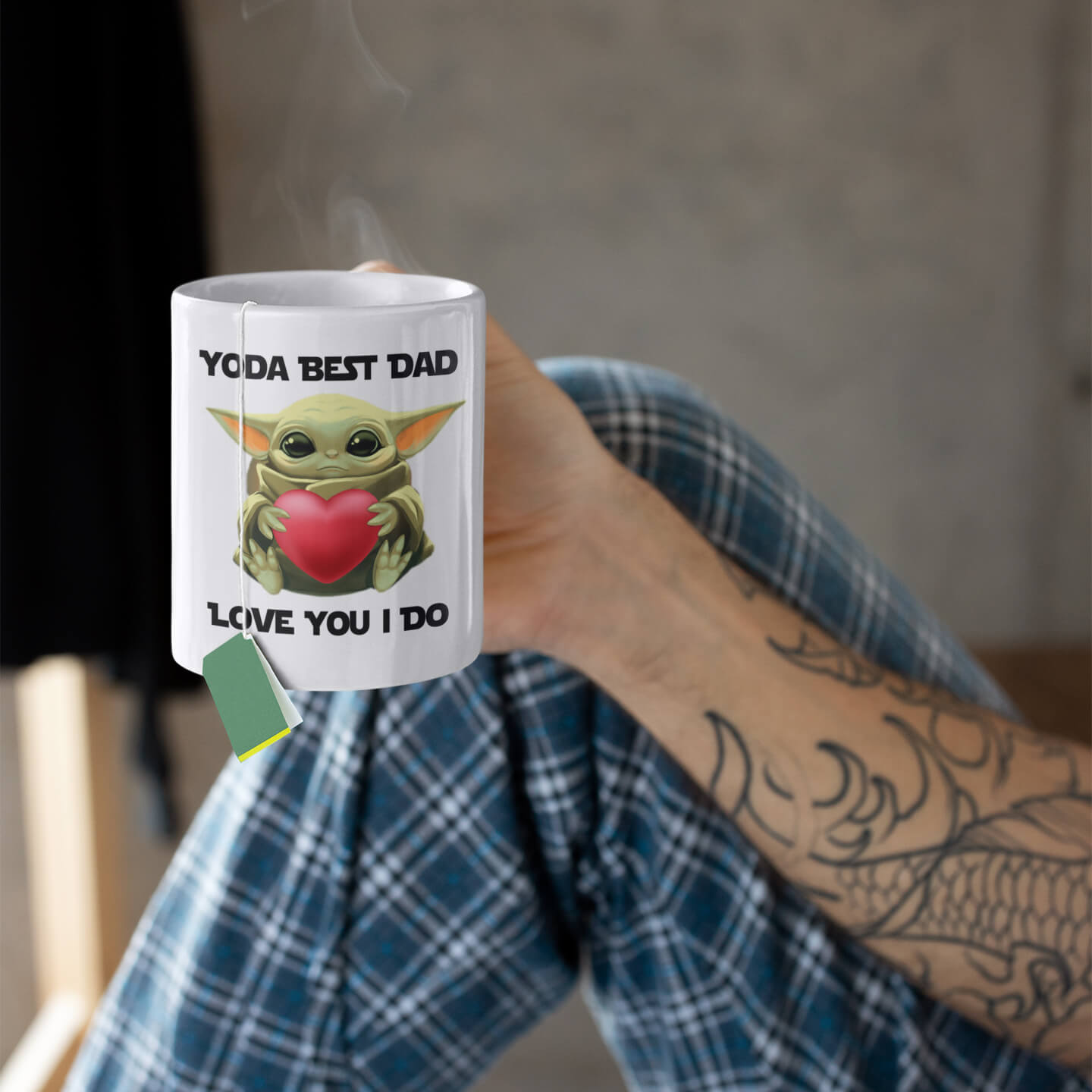 1BN. Yoda Best Dad mk2