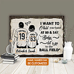 2VT. Let's Go To The Ball Field canvas mk2