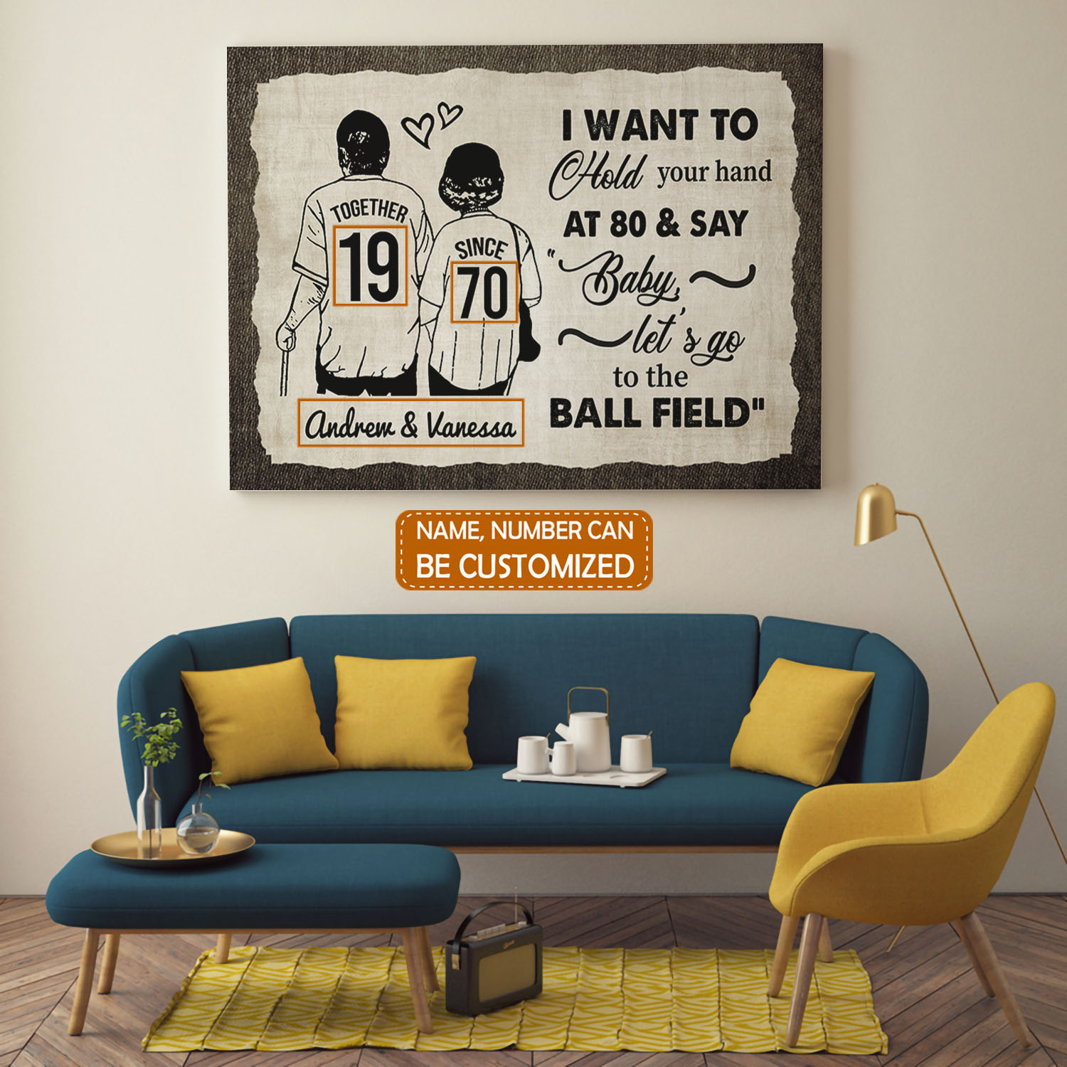 2VT. Let's Go To The Ball Field canvas mk3