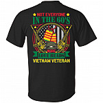 vet 60 back t, Black, Unisex T-Shirt