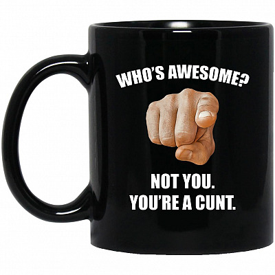 11 oz. Black Mug