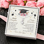 Graduation Dear Daughter Your Future Is Bright For All The Times Senior Alluring Beauty Necklace