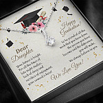 Graduation Dear Daughter Your Future Is Bright For All The Times Senior Alluring Beauty Necklace