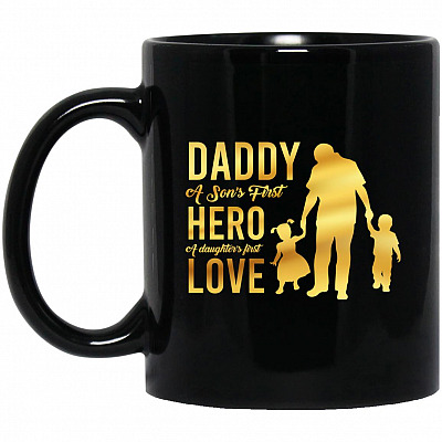 11 oz. Black Mug