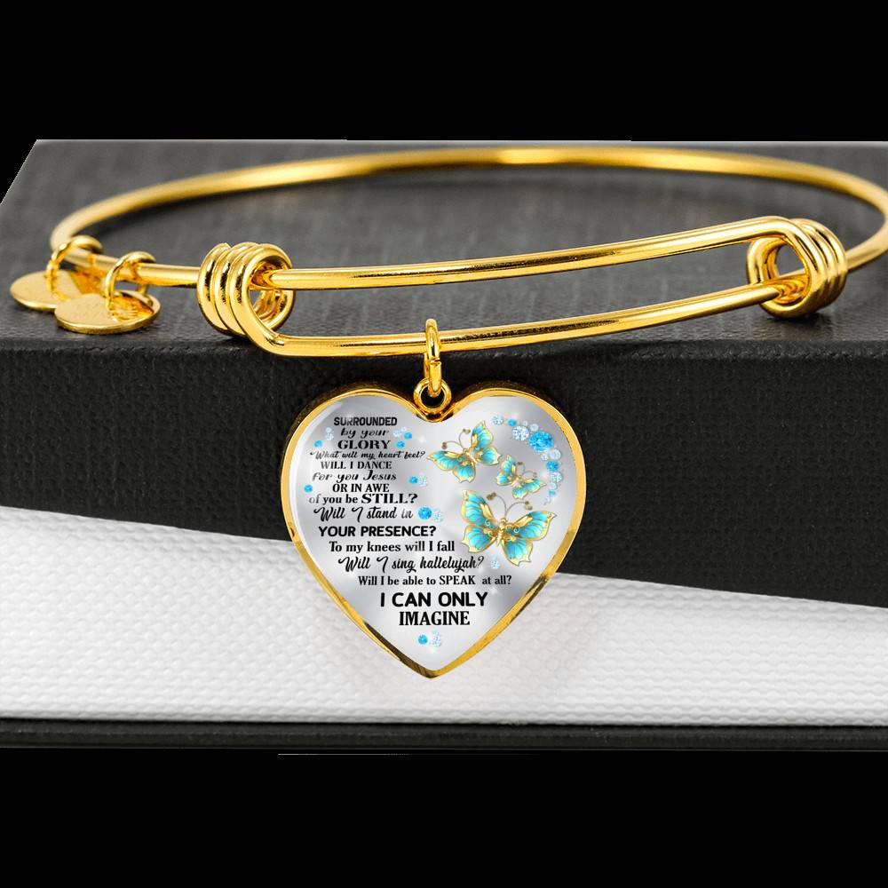 Butterfly Surrounded by Your Glory What Will My Heart Feel Will I Dance for You Jesus Heart Pendant Necklace Butterfly Surrounded by Your Glory What Will My Heart Feel Will I Dance for You Jesus Heart Pendant Necklace