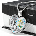 Butterfly Surrounded by Your Glory What Will My Heart Feel Will I Dance for You Jesus Heart Pendant Necklace