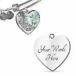 Butterfly Surrounded by Your Glory What Will My Heart Feel Will I Dance for You Jesus Heart Pendant Necklace