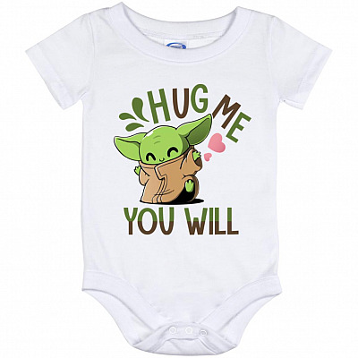 Hug Me Onesie, White, Baby Onesie - 12 Month