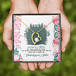 God Made Us Sisters Thank You for Being My Unbiological Sister Forever Love Pendant Necklace