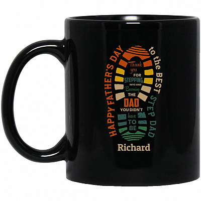 11 oz. Black Mug