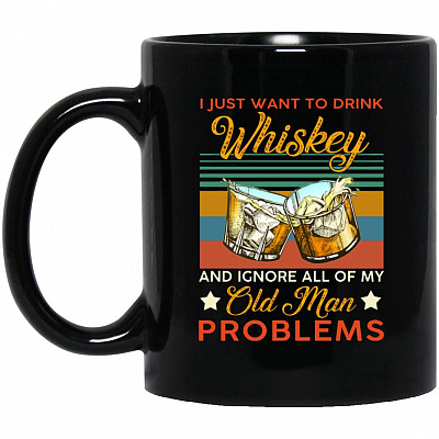 11 oz. Black Mug