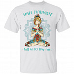 Namaste Shirt, White, Unisex T-Shirt