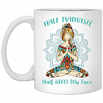 Namaste Mug, White, 11 oz. White Mug