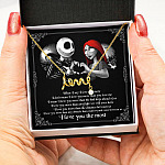 When I Say I Love You More I Love You The Most Jack Sally Scripted Love Necklace