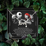 When I Say I Love You More I Love You The Most Jack Sally Scripted Love Necklace
