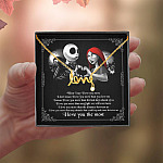 When I Say I Love You More I Love You The Most Jack Sally Scripted Love Necklace