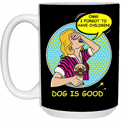 15 oz. White Mug