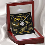 Graduation And Now The Limit Is The Sky I Always Believed In You Congrats Beautiful Love Knot Pendant Necklace