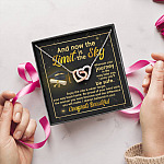 Graduation And Now The Limit Is The Sky I Always Believed In You Congrats Beautiful Interlocking Hearts Pendant Necklace