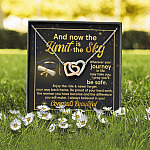 Graduation And Now The Limit Is The Sky I Always Believed In You Congrats Beautiful Interlocking Hearts Pendant Necklace