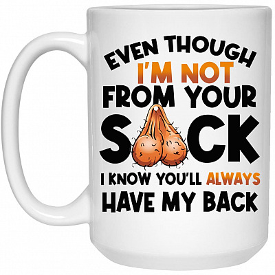 15 oz. White Mug