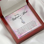 To My Boyfriend's Mom I Never Thought I'd Find The One Till I Met Your Son Alluring Beauty Necklace
