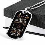 Viking Dad To My Son Wherever Your Journey In Life May Take You Dad And Son Dog Tag Pendant Necklace Viking Dad To My Son Wherever Your Journey In Life May Take You Dad And Son Dog Tag Pendant Necklace