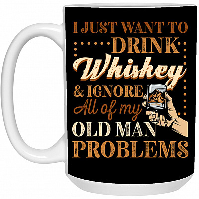 15 oz. White Mug