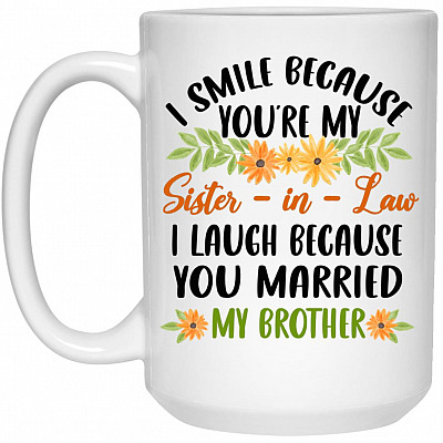 15 oz. White Mug