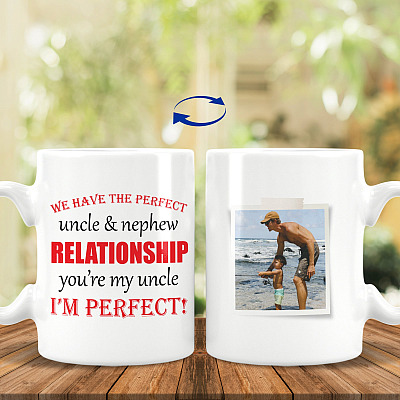 15 oz. White Mug