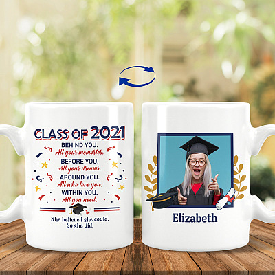 15 oz. White Mug