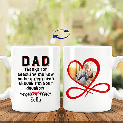 15 oz. White Mug