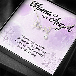 Mama Of An Angel I Carried You Every Second Of Your Life Love You For Every Second Of Mine Scripted Love Pendant Necklace