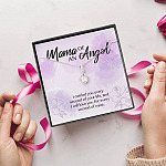 Mama Of An Angel I Carried You Every Second Of Your Life Love You For Every Second Of Mine Alluring Beauty Necklace