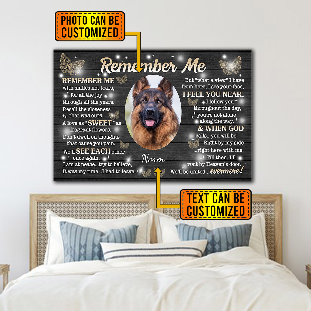 Poster Frame in living room Psd Mockup