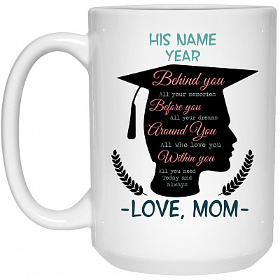 15 oz. White Mug