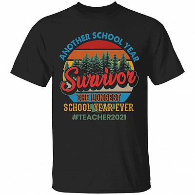 Another School Year Tshirt, Black, Unisex T-Shirt