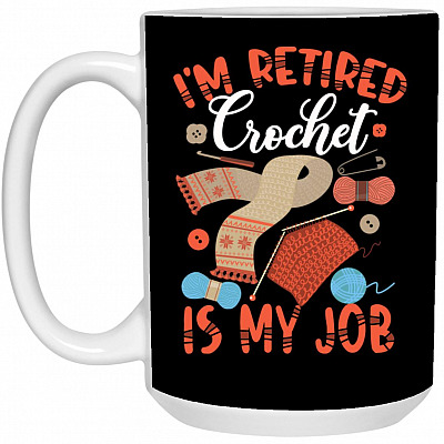 15 oz. White Mug