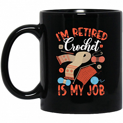 11 oz. Black Mug