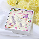 To My Granddaughter Someday When The Pages Of My Life End Love Knot Necklace To My Granddaughter Someday When The Pages Of My Life End Love Knot Necklace