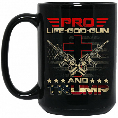 15 oz. Black Mug