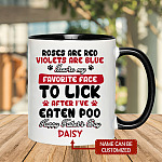 9VT. Roses Are Red Father's Day accent mug mk2