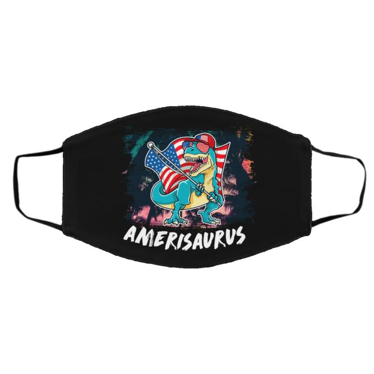 rex mask, Black, Cloth Face Cover – Medium/Large