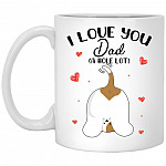 dog hole, White, 11 oz. White Mug dog hole, White, 11 oz. White Mug